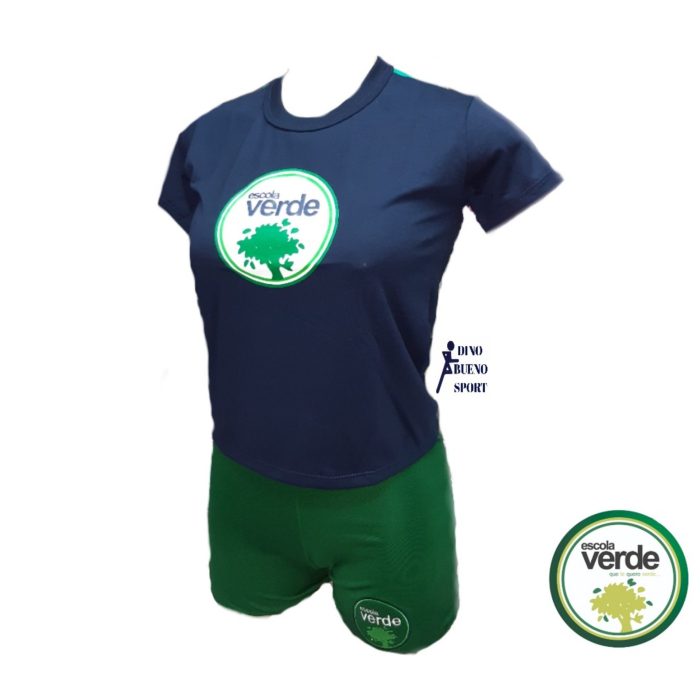 Uniforme Verde que te quero Verde