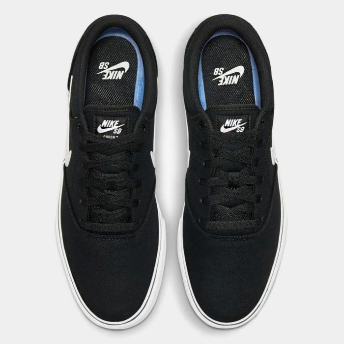 Tênis Nike SB Chron 2 Canvas Masculino - Preto - Imagem 4